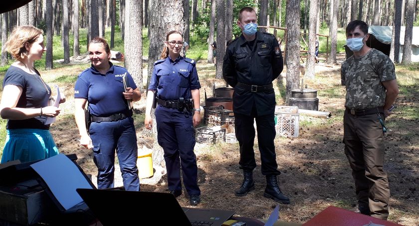 Skontrolowano obóz harcerski nad jeziorem Rybno. Wszystko po to, aby było bezpiecznie