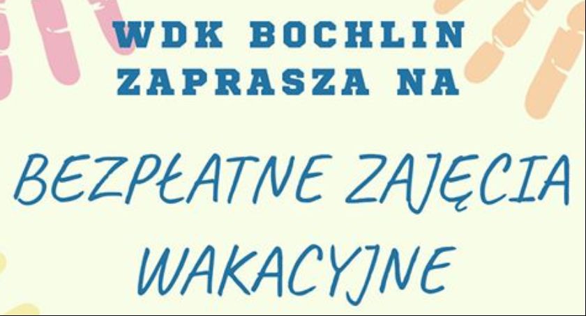 Zajęcia wakacyjne w WDK w Bochlinie