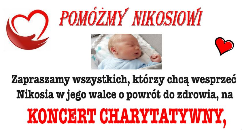 Koncert charytatywny dla Nikosia. Gmina Drzycim zaprasza wokalistów