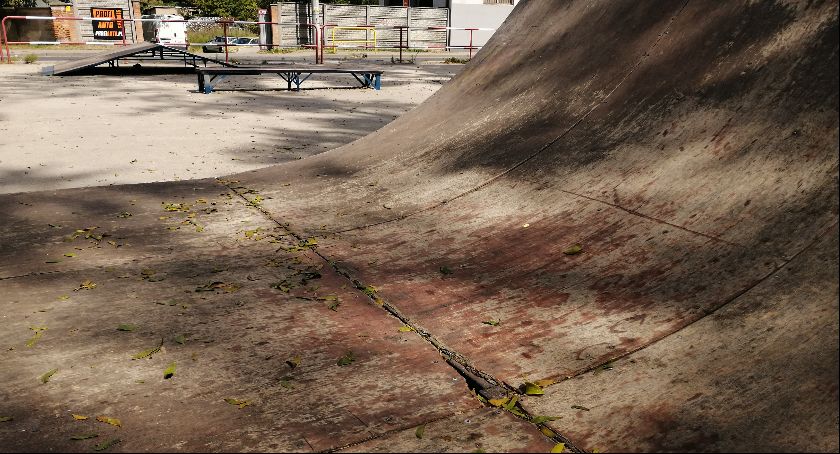 Skatepark zagraża korzystającym. Są wobec niego plany