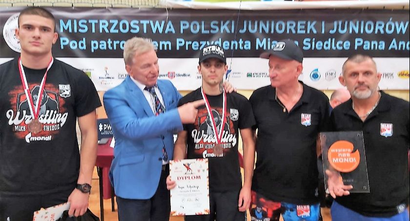 Kacper Kiełpiński i Islam Bersanukaev z Wisły Świecie z mistrzostw Polski przywieźli brązowe medale 