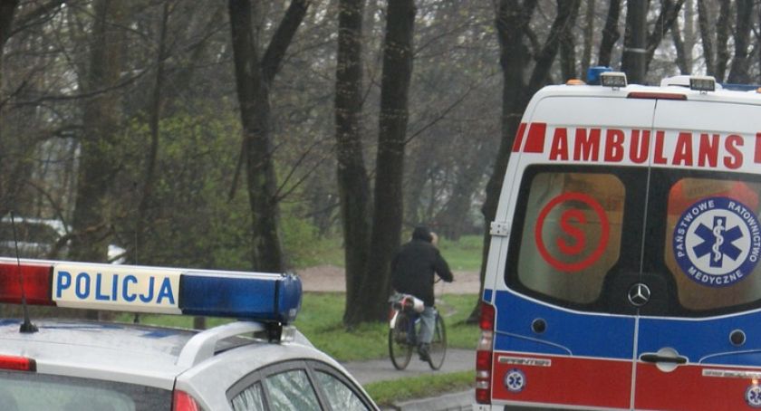 Wypadek na drodze wojewódzkiej nr 240. Poszkodowani trafili do szpitala