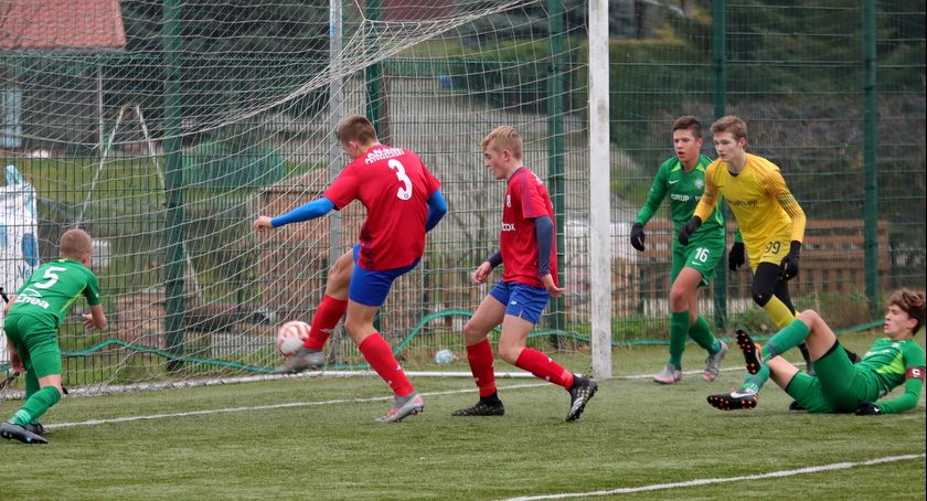 Trampkarze Wdy Świecie przegrali pierwszy mecz barażu o CLJ U-15 [ZDJĘCIA]