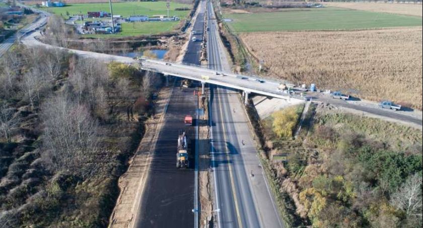 Zmiana organizacji ruchu na węźle Świecie Północ. Już jutro pojedziemy nowo wybudowaną lewą jezdnią przyszłej S5