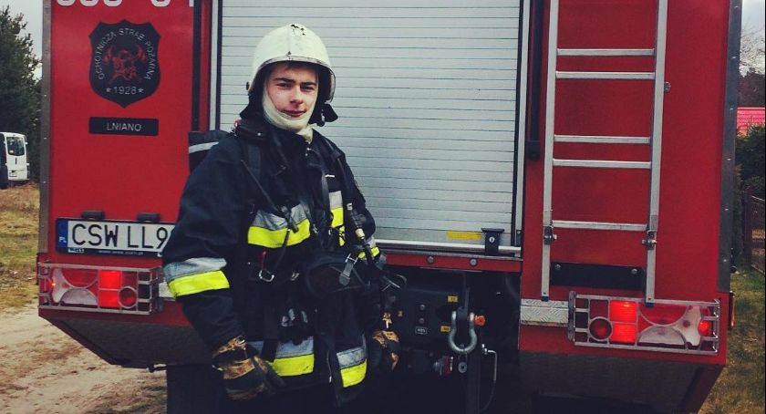 Przemysław Deka działa w jednostce OSP Lniano. Opowiada, co skłoniło go do wstąpienia do straży 