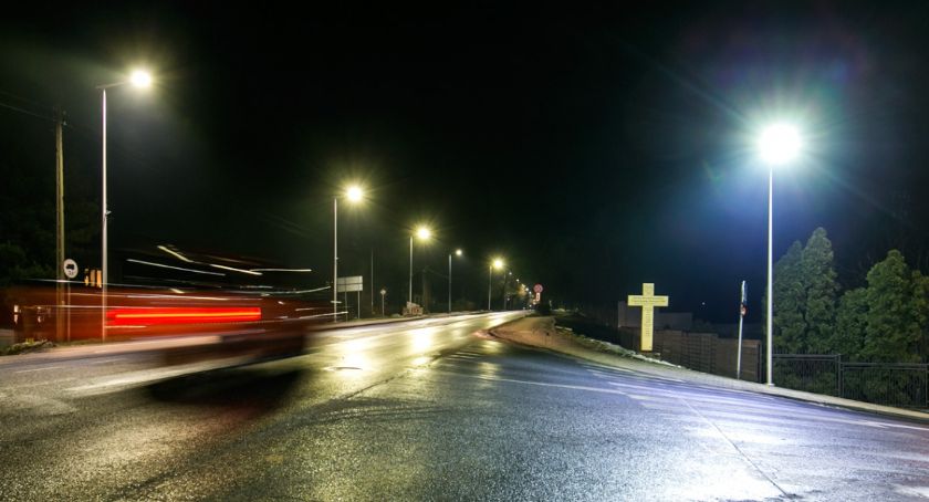 Nowe oświetlenie uliczne w Świeciu