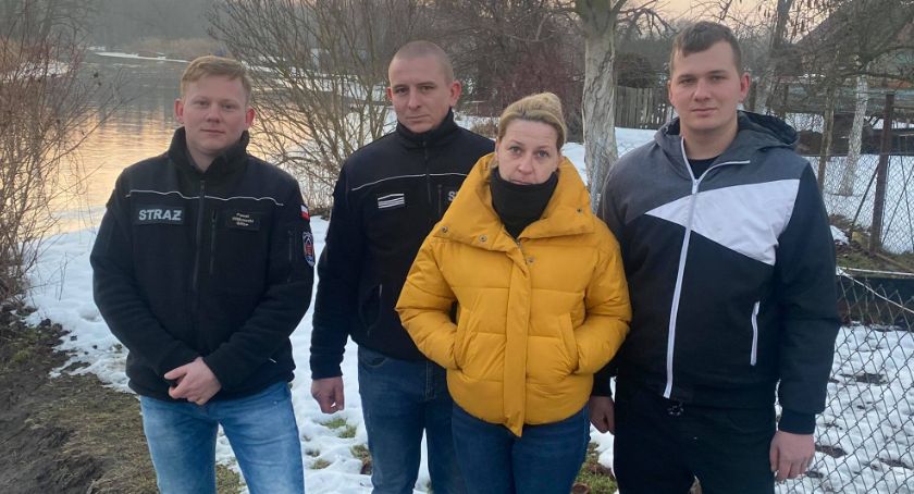 Mateusz Wyka i dwóch strażaków ratowali tonące we Wdzie małżeństwo. Opowiadają jak wyglądała akcja