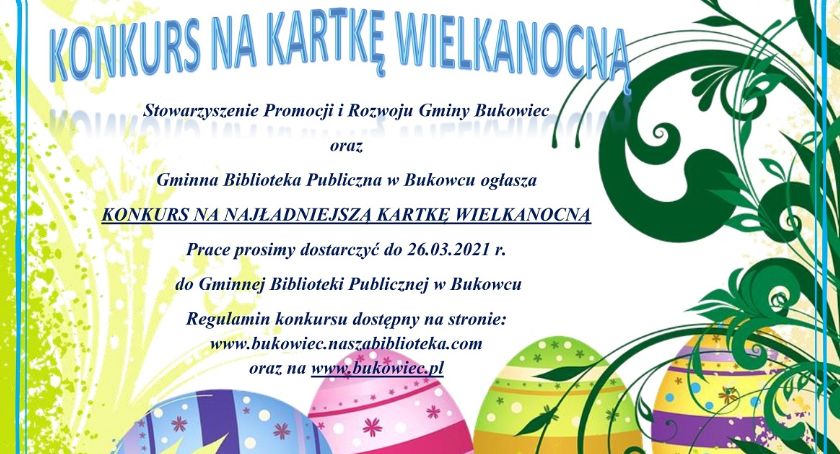 Konkurs na najładniejszą kartkę Wielkanocną
