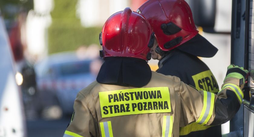 Interwencja strażaków w Świeciu. Przyczyną zamieszania był... telewizor