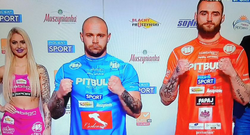 Babilon MMA 20. Świecianin Paweł Wójcik o 200 gram cięższy od Pawła Kryńskiego