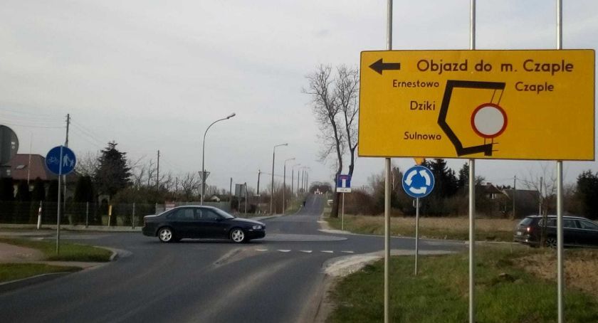 Trwa przebudowa kolejnego wiaduktu. Są objazdy w drodze na Czaple [MAPA]