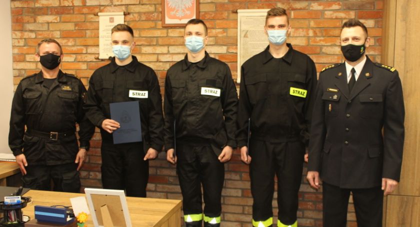 Strażacy ze Świecia złożyli uroczyste ślubowanie [ZDJĘCIA]