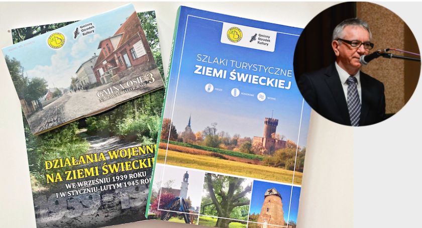 Publikacje na otwarcie sezonu turystycznego. Co jeszcze oprócz przewodnika i książki historycznej przygotowała gmina Osie?