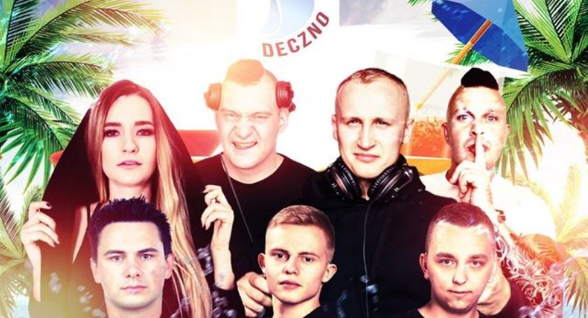 Projekt Plaża Deczno. Impreza na plaży