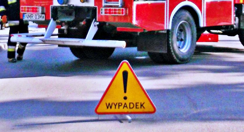 Wypadek w gm. Nowe. Poszkodowane 6-letnie dziecko