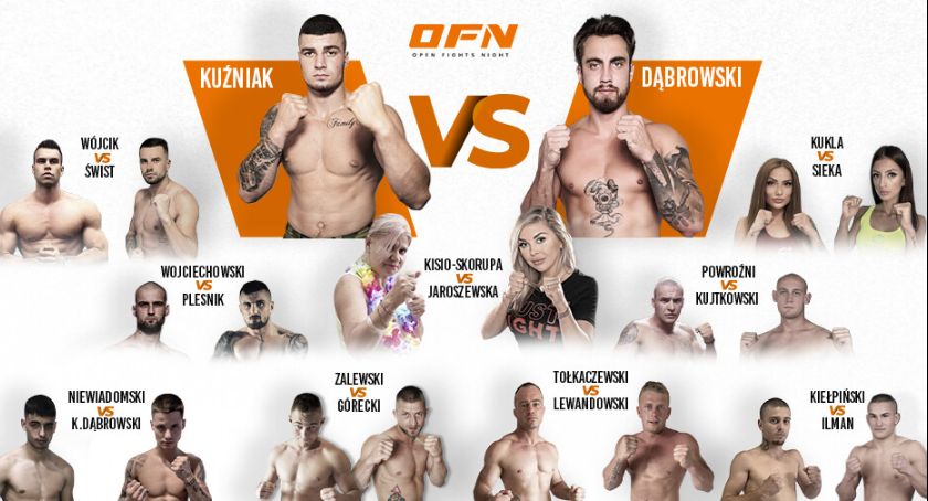 Kacper Kiełpiński z Wisły Świecie powalczy w gali Open Fight Night 