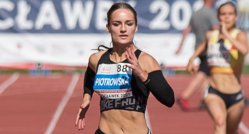 Aleksandra Piotrowska królową sprintu we Włocławku. Ma też złoto na 200 metrów