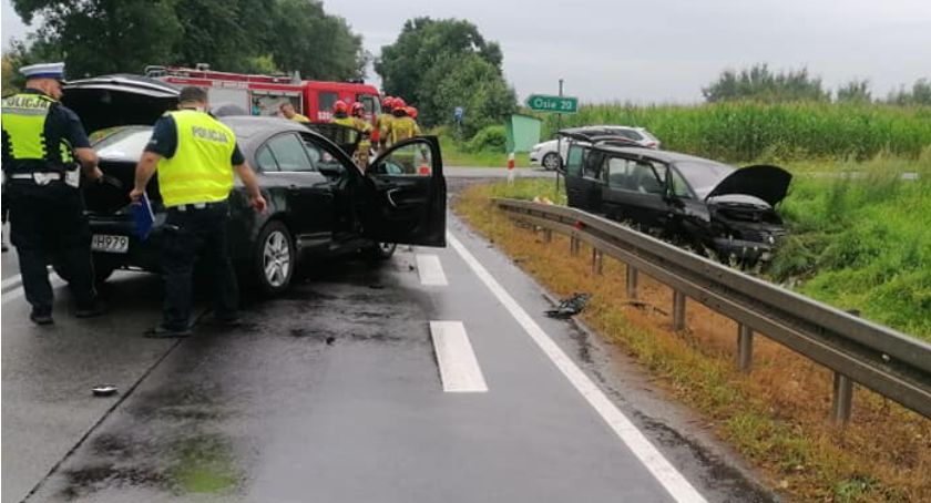 Wypadek w gminie Warlubie. Jedna osoba ranna [AKTUALIZACJA]