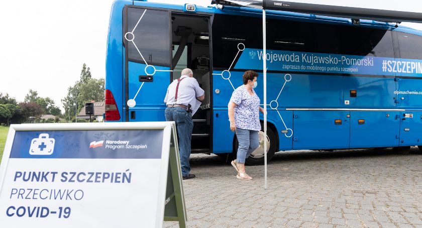 Szczepionkobus w gminie Bukowiec