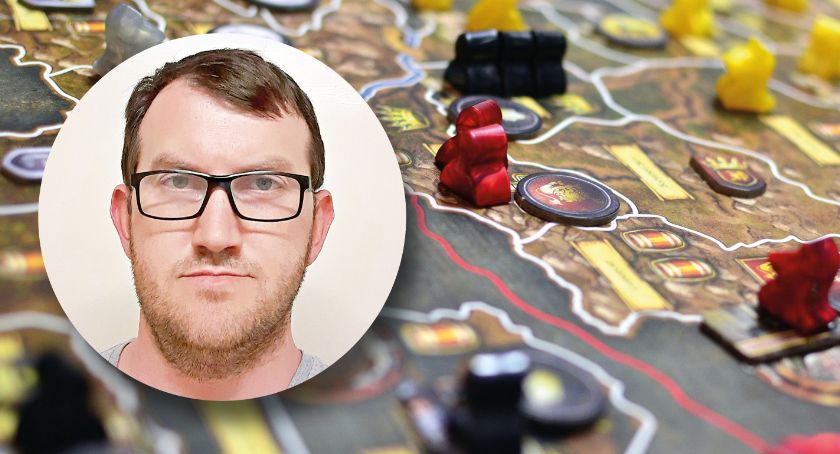 Grzegorz Więcek. Wielbiciel gier planszowych stara się zwiększyć ich popularność w Świeciu