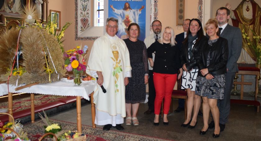 Rolnicy z gminy Osie podziękowali za plony, choć pogoda w tym roku ich nie rozpieszczała