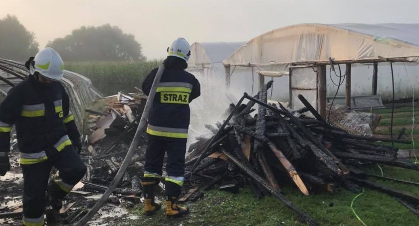 Podpalenia w Trylu. Policja zatrzymała osobę podejrzaną