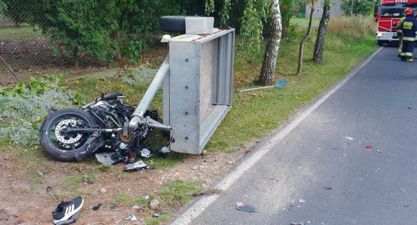 Poważny wypadek w Bramce. Poszkodowany 21-latek nie miał uprawnień [NOWE INFORMACJE]