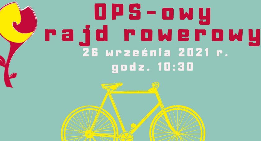 Rajd rowerowy z OPS. Będzie można zadać pytania burmistrzowi