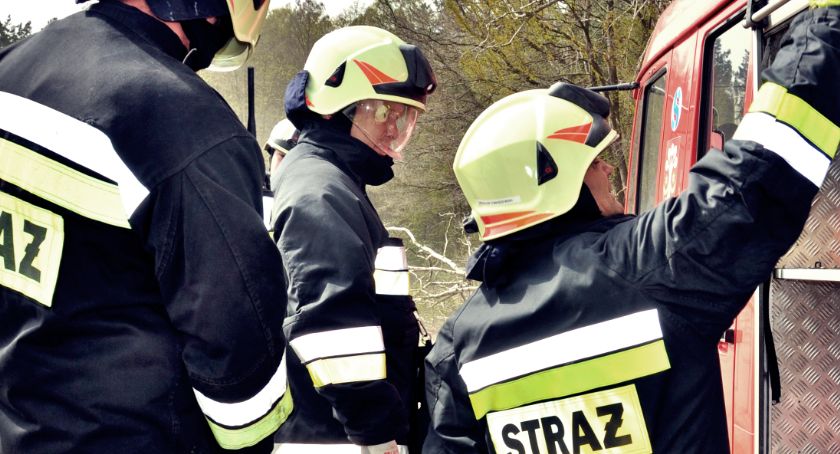 W Komorsku widziano duże zadymienie. Co było powodem?