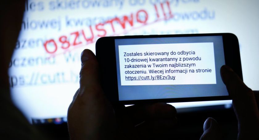 Fałszywe wiadomości o kwarantannie. Oszuści mają nowe sposoby - ostrzega policja