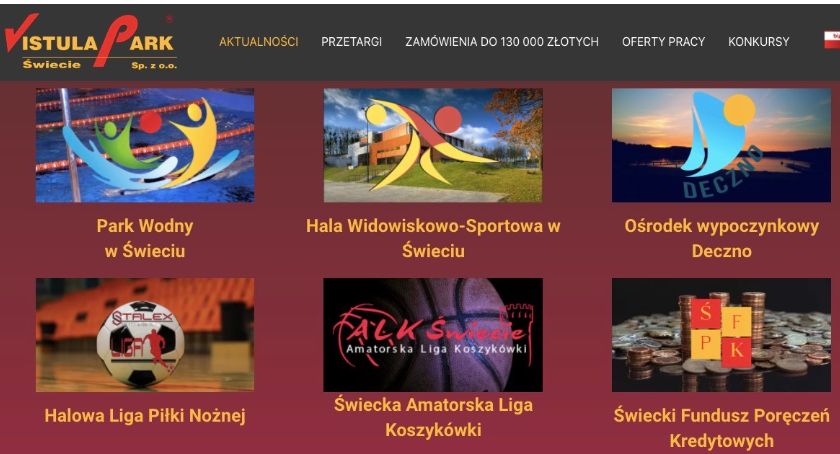 Vistula-Park Świecie chce zmienić logo. Spółka ogłosiła konkurs. Każdy może wziąć udział