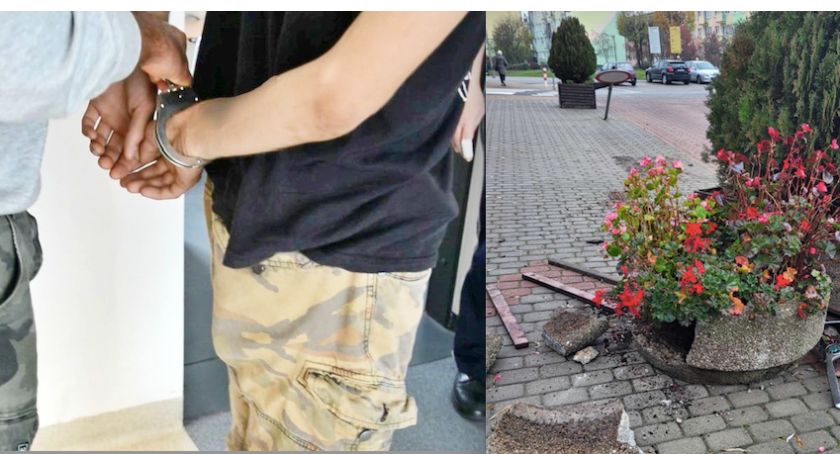 Wandal miał dużo na sumieniu. Jak wyglądało zatrzymanie 19-latka?