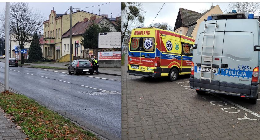 Kierująca citroenem uderzyła w forda. Zderzenie na ul. Wojska Polskiego