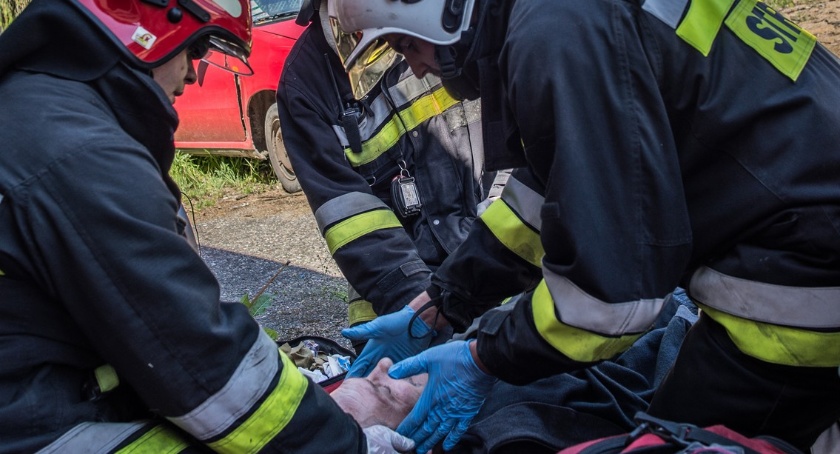 71-latek w zamkniętym mieszkaniu potrzebował pomocy. Jako pierwsi przybyli druhowie