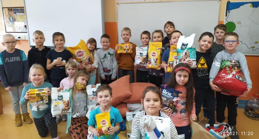 Szkoła w Pruszczu wsparła schronisko. To kolejna akcja charytatywna