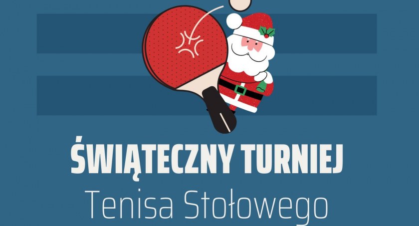 W Święto Trzech Króli można zagrać w turnieju tenisa stołowego w Laskowicach
