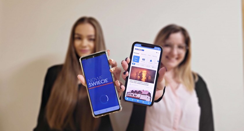 Aplikacja mobilna Nowe Świecie już dostępna! Czeka na Was mnóstwo funkcjonalności, a dla wszystkich, którzy ją bezpłatnie zainstalują mamy niespodziankę