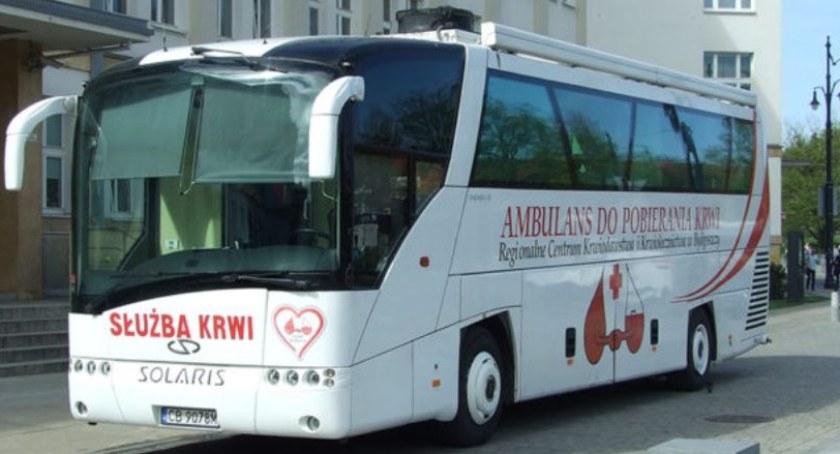 Krwiobus stanie w Drzycimiu. Jeśli jesteś zdrowy, możesz oddać cenny dar