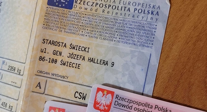 Jakie dokumenty trzeba wymienić po zmianie granic Świecia? - pyta Czytelnik