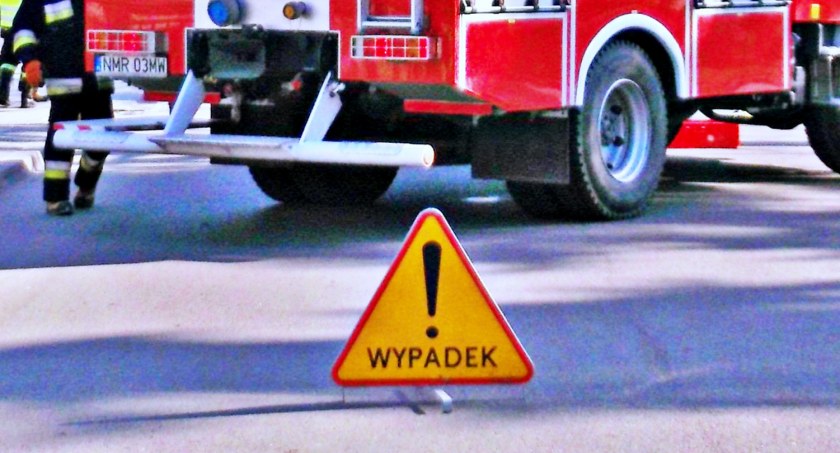 Uwaga! Wypadek w Przechowie. Są utrudnienia w ruchu