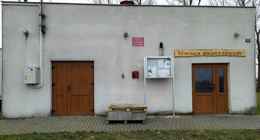 Świetlica w Łaszewie do remontu. Władze mocno postawiły na tego typu obiekty