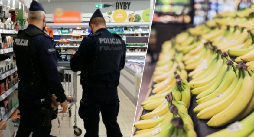 Narkotyki ukryte w bananach znaleziono w sklepach spożywczych. Jeden z nich był bardzo blisko Świecia