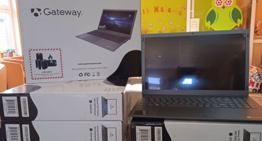 Sieć na kulturę. Biblioteka z Pruszcza otrzymała laptopy