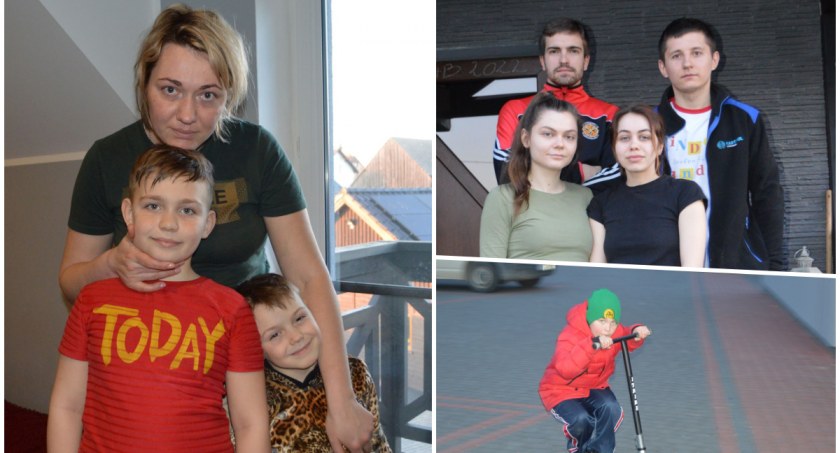 Olena uciekła z synami przed rosyjskimi bombami. Kirył chce wracać walczyć, Nikołaj marzy by sprowadzić rodzinę