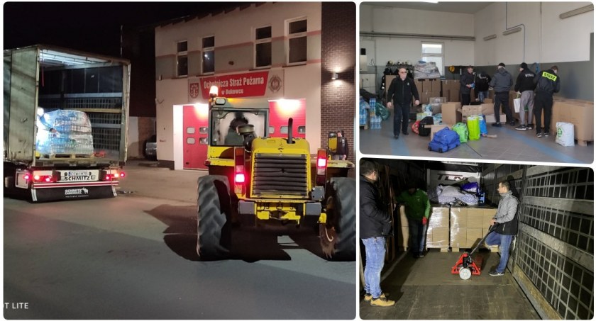 Spakowali ciężarówkę i wysłali do Ukrainy. Mieszkańcy wykazali się dużym zaangażowaniem 