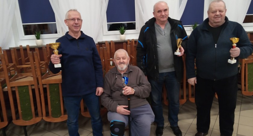 Marian Jagodziński najlepszy w marcowym turnieju baśki w Świeciu