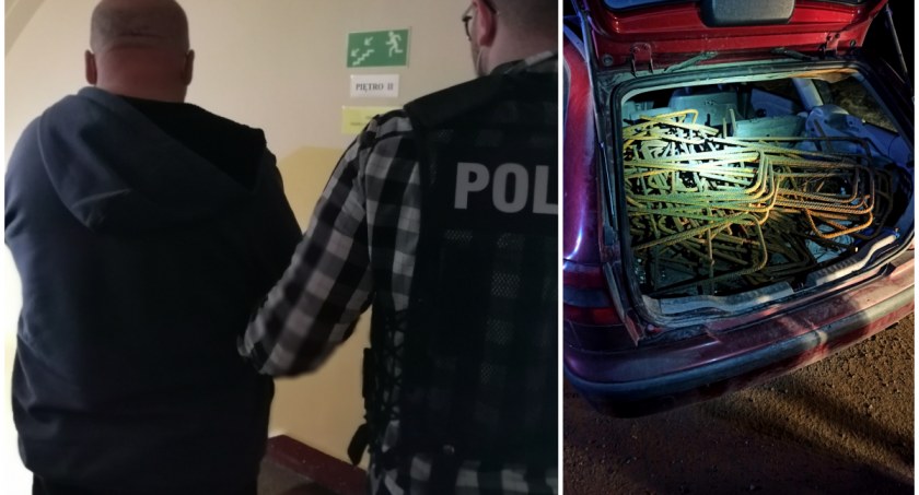 62-latek kradł materiały z budowy S5. Został przyłapany na gorącym uczynku