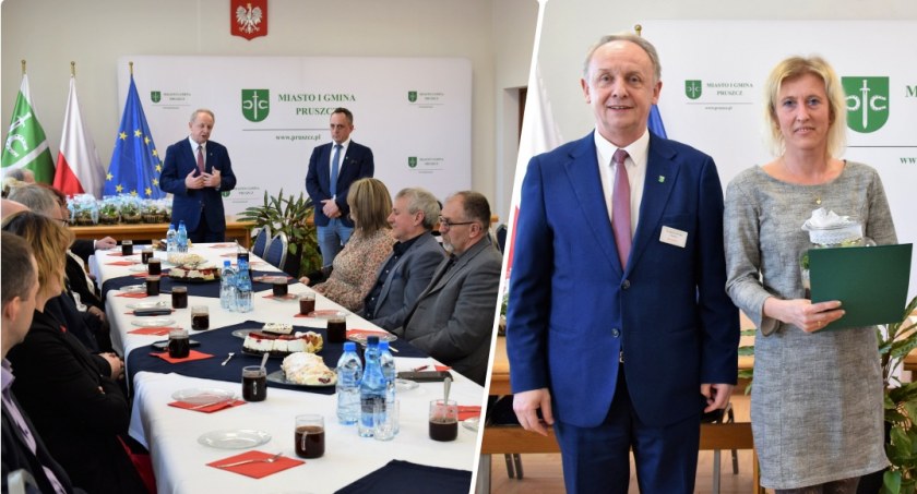 W Pruszczu spotkali się sołtysi. Były podziękowania i życzenia [ZDJĘCIA]