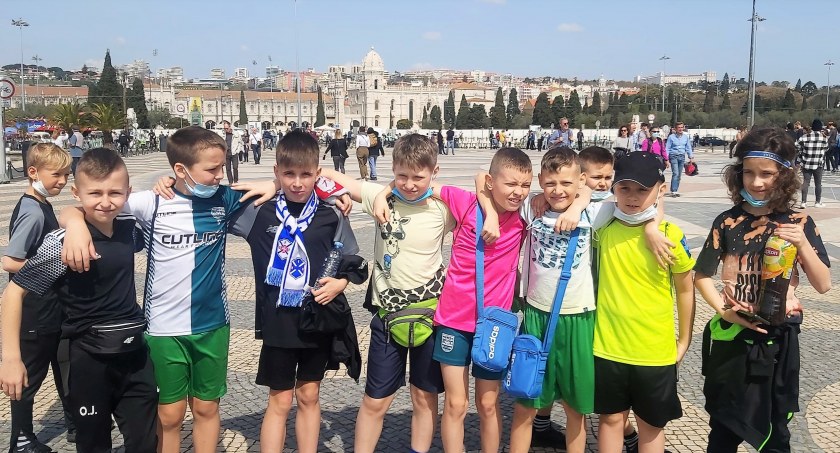 Tadzio Zawitowski był z Lechią Gdańsk na obozie w Lizbonie 