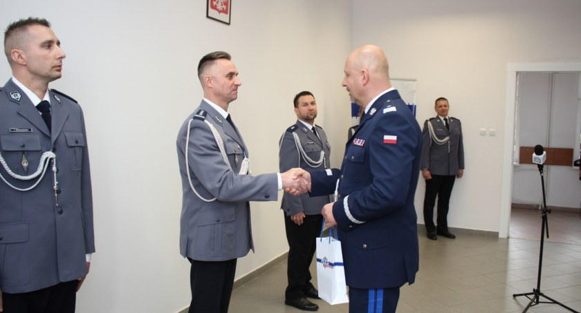Był komendantem w Świeciu, teraz jest w Grudziądzu. Odbyła się specjalna uroczystość